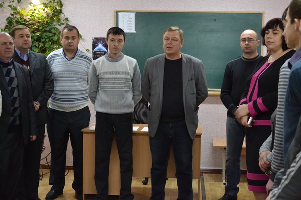 Учасників турніру вітає завідувач науковим відділом УНУС,  к.е.н., доцент Бурляй Олександр Леонідович